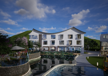 安吉茶莊園民宿設計裝修案例效果圖